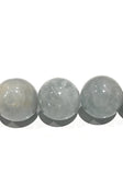 Aquamarine Gemstone Beads, Jewelry Supplies for DIY Jewelry Making, Round Smooth Aquamarine Wholesale Beads, 12mm
