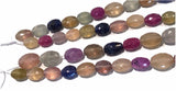 Natural Sapphire Gemstone Beads, Multi Sapphire Faceted Beads, Jewelry Supplies for Jewelry Making, Gemstone Beads, 13" Full Strand