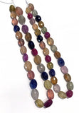 Natural Sapphire Gemstone Beads, Multi Sapphire Faceted Beads, Jewelry Supplies for Jewelry Making, Gemstone Beads, 13" Full Strand