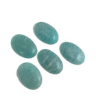 3 Pcs Amazonite Cabochon, Loose Natural Gemstone, Jewelry Making, Jewelry Supplies, Wire Wrapping, Bulk Gemstone Cabochon, 38x25mm-42x29mm
