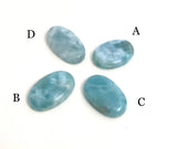 Larimar Cabochon, Gemstone Cabochons, Jewelry Making, Natural Gemstone, Wire Wrapping, Jewelry Supplies, Larimar, DIY Jewelry, 1 Pc