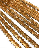 Citrine Gemstone Beads, Natural Citrine Beads, Jewelry Supplies for DIY Jewelry Making, Wholesale Bulk Beads, 5mm-5.5mm