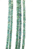 13" Zambian Emerald Gemstone Beads, Wholesale Bulk Beads, Jewelry Supplies, DIY Jewelry Making, 3mm - 6mm