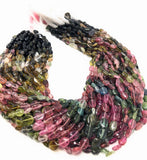 Tourmaline Beads, Gemstone Beads, Watermelon Color Tourmaline Beads, Jewelry Supplies, Wholesale Beads, Bulk Beads, DIY Jewelry Making