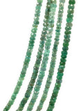 Emerald Beads, Zambian Emerald Beads, Natural Emerald Beads, Gemstone Beads, Wholesale Beads, Jewelry Supplies, Jewelry Making, 3mm - 6mm