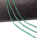 Emerald Beads, Zambian Emerald Beads, Natural Emerald Beads, Gemstone Beads, Wholesale Beads, Jewelry Supplies, Jewelry Making, 16" Strand