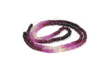 Ruby Beads, Gemstone Beads, Shaded Ruby Beads, Wholesale Beads, Jewelry Supplies, July Birthstone, Jewelry Making, Bulk Beads, 3-4mm, 16"