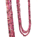 Tourmaline Beads, Gemstone Beads, Pink Tourmaline Beads, Beading Supplies, Natural Tourmaline Beads, Wholesale Beads, Bulk Beads, 13.5"