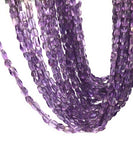 Natural Amethyst Gemstone Beads, Jewelry Supplies for Jewelry Making, Bulk Wholesale Beads, 12.5" Strand