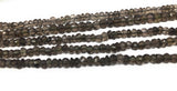 Natural Smokey Quartz Gemstone Beads, Jewelry Supplies for Jewelry Making, Wholesale Bulk Gemstone Beads, 12.5" Strand