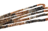 Multi Moonstone Beads, Gemstone Beads, Jewelry Supplies, Jewelry Making, Wholesale Beads, Bulk Beads, 5mm-6mm , 16" Strand