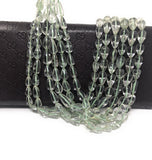 Green Amethyst Gemstone Beads, Prasiolite Beads, Natural Green Amethyst Pear Briolette Beads, Bulk Wholesale Gemstone Beads, 13" Strand