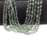 Green Amethyst Gemstone Beads, Prasiolite Beads, Natural Green Amethyst Pear Briolette Beads, Bulk Wholesale Gemstone Beads, 13" Strand
