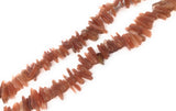 Natural Peach Moonstone Beads - Rough Polished, Gemstone Beads, Jewelry Supplies for Jewelry Making, Wholesale Beads, 8"Strand