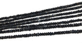 Black Tigers Eye Beads, Gemstone Beads, Jewelry Supplies for Jewelry Making, Wholesale Beads, Bulk Beads, 3-4mm , 13.5" Strand