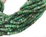 Natural Chrysoprase Beads, Gemstone Beads, Wholesale Beads, Bulk Beads, Jewelry Supplies for Jewelry Making, 4-5mm, 13"strand