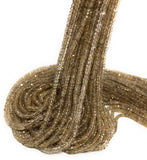 Beer Quartz Gemstone Beads, Jewelry Supplies for Jewelry Making, Wholesale Beads, Bulk Beads, AAA + Quality, 13.5" Strand