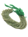 Natural Prehnite Beads, Gemstone Beads, Bulk Wholesale Beads for Jewelry Making, Jewelry Supplies, 13"Strand