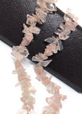 Rose Quartz Beads, Natural Rose Quartz Gemstone Beads - Rough Polished, Jewelry Supplies for Jewelry Making, Wholesale Beads, 8" Strand