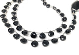 Black Onyx Beads, Gemstone Beads, Wholesale Beads, Bulk Beads, Jewelry Supplies for Jewelry Making, 8mm -9mm, 8" Strand