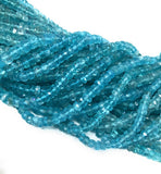 Natural Apatite Gemstone Beads, Genuine Gemstone Wholesale Jewelry Supplies for Jewelry Making, AAA+ Quality, 13" Strand