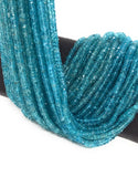 Natural Apatite Gemstone Beads, Genuine Gemstone Wholesale Jewelry Supplies for Jewelry Making, AAA+ Quality, 13" Strand