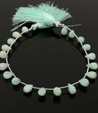 Amazonite Gemstone Beads, Jewelry Supplies forJewelry Making, Wholesale Beads, Bulk Beads, 8" Strand -19 Pcs Approx.