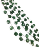 Green Strawberry Quartz Beads, Gemstone Beads, Jewelry Supplies for Jewelry Making, Wholesale Bulk Beads, 8" Strand