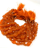 Natural Carnelian Gemstone Beads, Jewelry Supplies for Jewelry Making, Bulk Wholesale Beads, 9" Strand