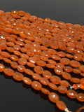Natural Carnelian Gemstone Beads, Jewelry Supplies for Jewelry Making, Bulk Wholesale Beads, 9" Strand