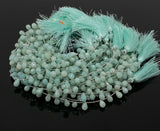 Amazonite Gemstone Beads, Jewelry Supplies forJewelry Making, Wholesale Beads, Bulk Beads, 8" Strand -19 Pcs Approx.