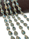 Mohave Neon Apatite Copper Turquoise Beads, Gemstone Beads, Healing Crystal, Apatite Beads, Jewelry Supplies, Bulk Beads, 8" Strand