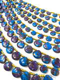 Mohave Copper Turquoise Beads, Gemstone Beads, Healing Crystal Beads, Turquoise Beads, Jewelry Supplies, Bulk Wholesale Beads, 8" Strand