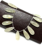 Aquamarine Gemstone Beads, Rare Natural Aquamarine Beads, Wholesale Bulk Beads, 28mm - 40mm, 8” Strand / 13- 14 Pcs approx.