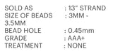 14" Genuine Zambian Emerald Beads, Emerald Beads, Wholesale Bulk Beads, Jewelry Supplies for Jewelry Making, 3mm - 3.5mm