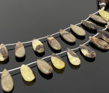 Natural Septarian Beads, Gemstone Beads, Jewelry Supplies for Jewelry Making, Wholesale Beads, Bulk Beads, 7.5”Strand/ 12 Pcs