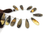 Natural Septarian Beads, Gemstone Beads, Jewelry Supplies for Jewelry Making, Wholesale Beads, Bulk Beads, 7.5”Strand/ 12 Pcs