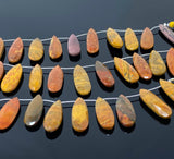 Natural Mookaite Jasper Beads, Gemstone Beads, Jewelry Supplies for Jewelry Making, Wholesale Beads, 7.75” Str/ 12 Pcs