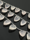 Rose Quartz Gemston Beads, Jewelry Supplies for Jewelry Making, Wholesale Supplies, Bulk Beads, 8" Strand
