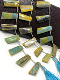 8 Pcs Natural Boulder Opal Gemstone Beads, Jewelry Supplies for Jewelry Making, Wholesale Beads, Bulk Beads, 22mm - 26mm