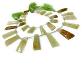 Natural Bio Chalcedony Gemstone Beads, Bio Chalcedony Faceted Beads, Jewelry Supplies, Wholesale Bulk Beads, 8” Strand