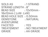 Natural Aventurine Gemstone Beads, Aventurine Beads, Wholesale Bulk Beads for Jewelry Making, 12x10mm-16x12mm , 8" Strand