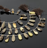 Natural Septarian Beads, Gemstone Beads, Jewelry Supplies for Jewelry Making, Wholesale Beads, Bulk Beads, 7.5”Strand/ 12 Pcs