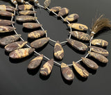 Natural Coconut Jasper Gemstone Beads, Jewelry Supplies, Wholesale Bulk Beads , 24mm - 35mm, 8.5” Strand/ 13 Pcs