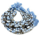 Natural Boulder Opal Gemstone Beads, Jewelry Supplies, Wholesale Beads, Bulk Beads, 7.5” Strand