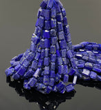 Lapis Lazuli Beads, Gemstone Beads, Bulk Wholesale Beads, Nugget Beads, Jewelry Supplies, 10" Strand