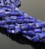 Lapis Lazuli Beads, Gemstone Beads, Bulk Wholesale Beads, Nugget Beads, Jewelry Supplies, 10" Strand