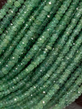 Emerald Beads, Zambian Emerald Beads, Natural Emerald Beads, Gemstone Beads, Wholesale Beads, Jewelry Supplies, 16”Strand