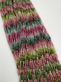 14.5" Natural Tourmaline Gemstone Beads, Watermelon Color Tourmaline Beads, Multi Color Wholesale Bulk Beads, 3mm - 3.5mm