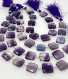 Natural Fluorite Beads, Gemstone Beads, Jewelry Supplies, Wholesale Bulk Beads, 14x14mm, 8” Strand